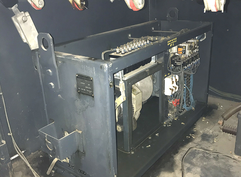 NASA switchgear needing repair